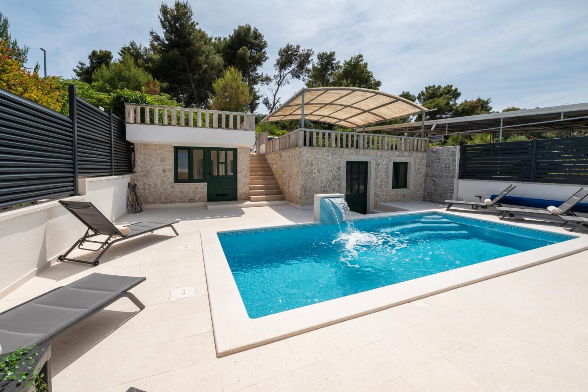 Lavanda Residence With Heated Pool Trogir Split Donji Okrug  エクステリア 写真