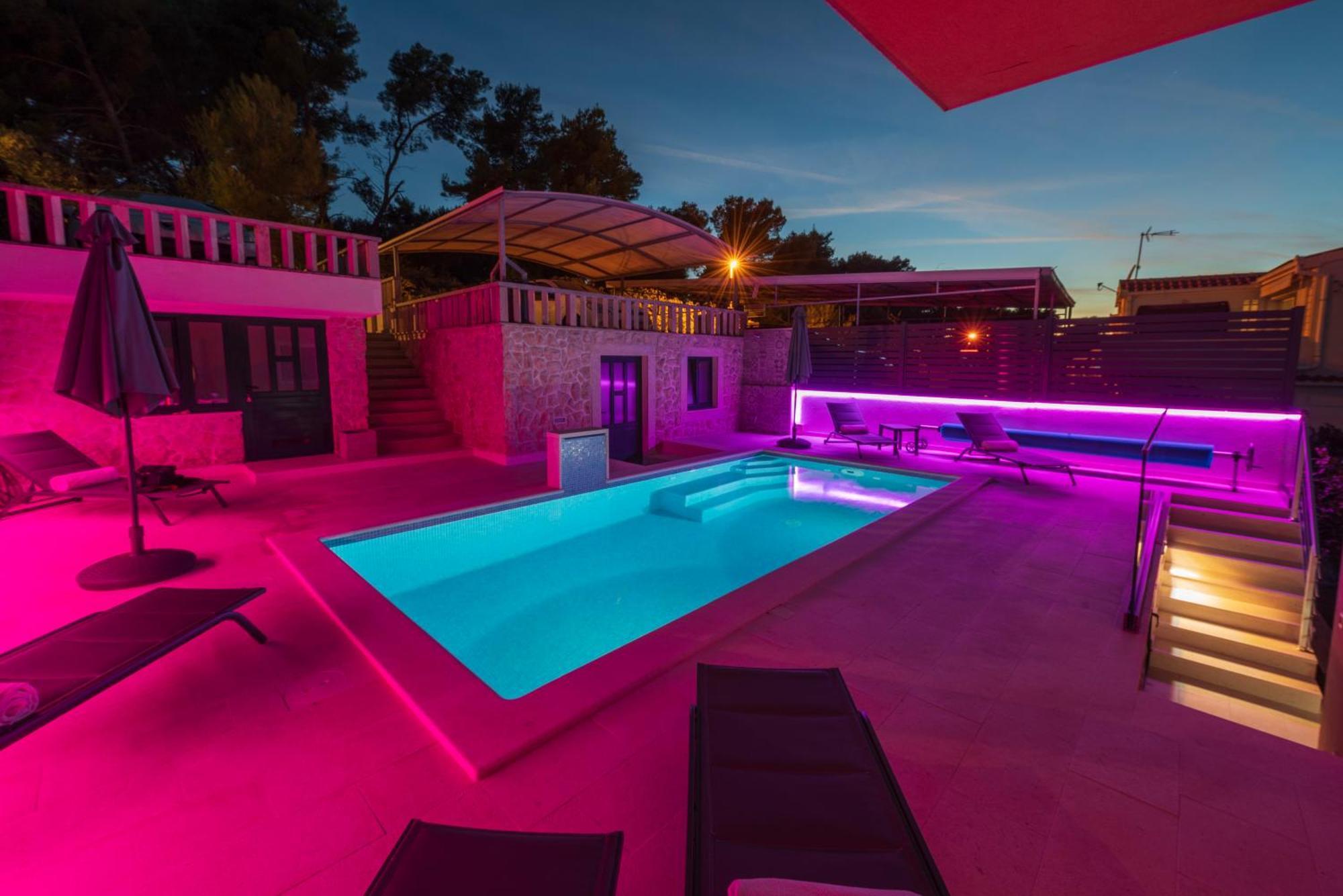 Lavanda Residence With Heated Pool Trogir Split Donji Okrug  エクステリア 写真